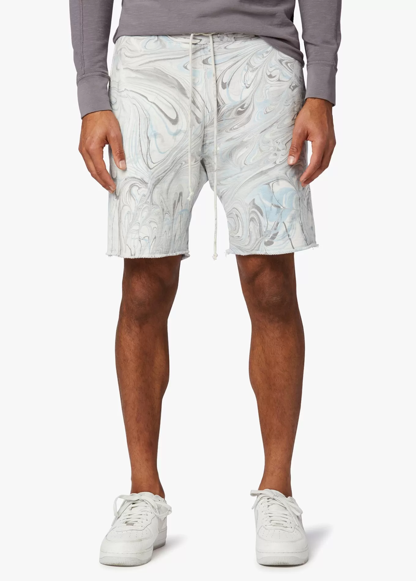 MARBLE DYE FRENCH TERRY FLEECE SHORT>Joe’s Jeans Outlet