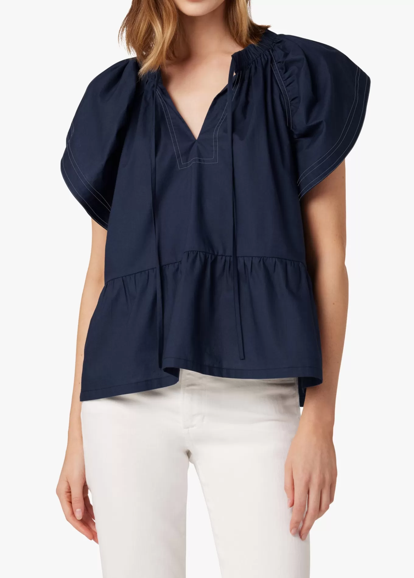 THE ADELYN FLUTTER SLEEVE TOP>Joe’s Jeans Clearance