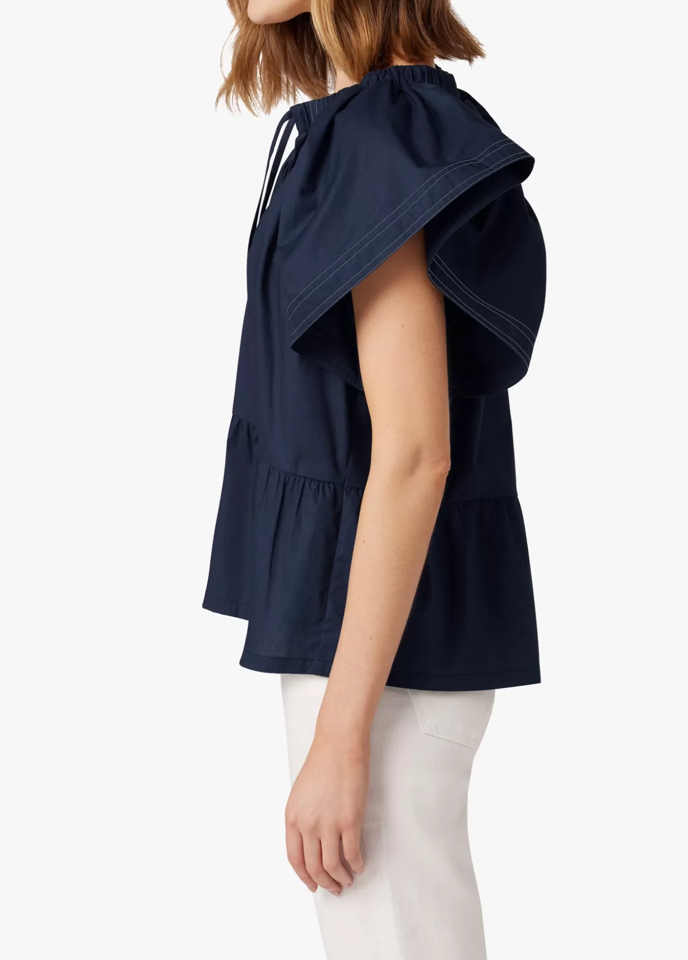 THE ADELYN FLUTTER SLEEVE TOP>Joe’s Jeans Clearance