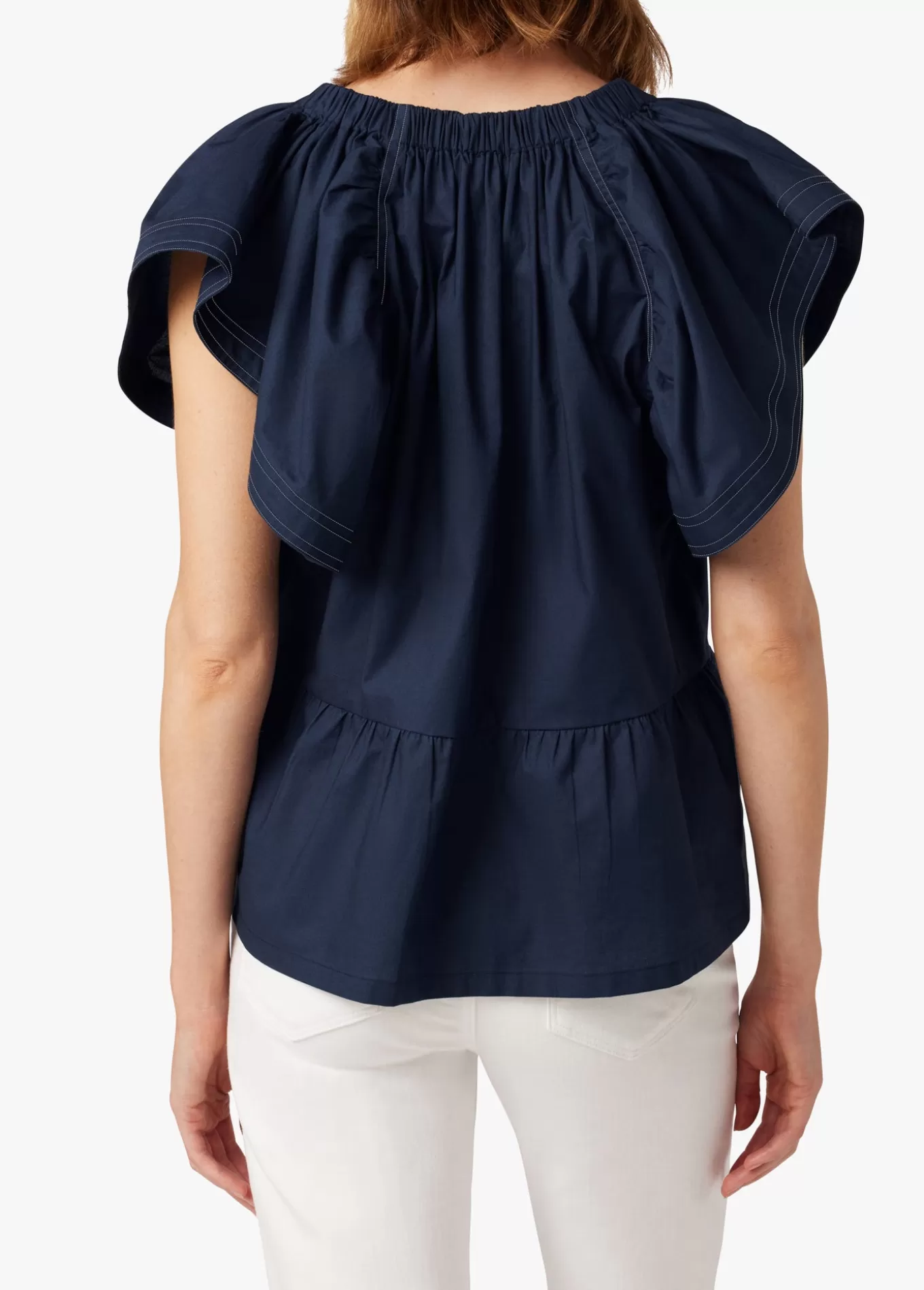 the_adelyn_flutter_sleeve_top_5246.webp THE ADELYN FLUTTER SLEEVE TOP>Joe’s Jeans Clearance