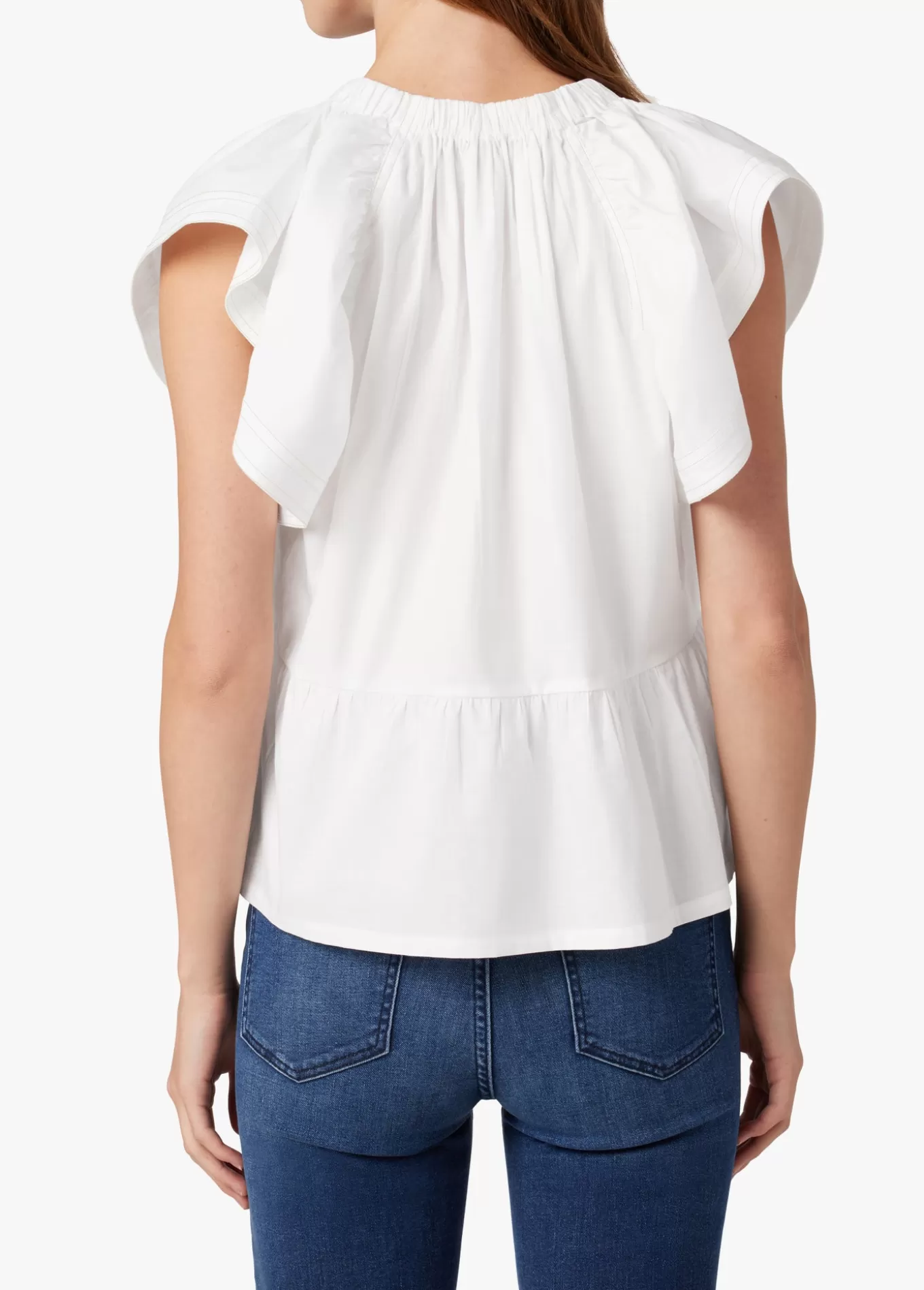 the_adelyn_flutter_sleeve_top_7250.webp THE ADELYN FLUTTER SLEEVE TOP>Joe’s Jeans Cheap