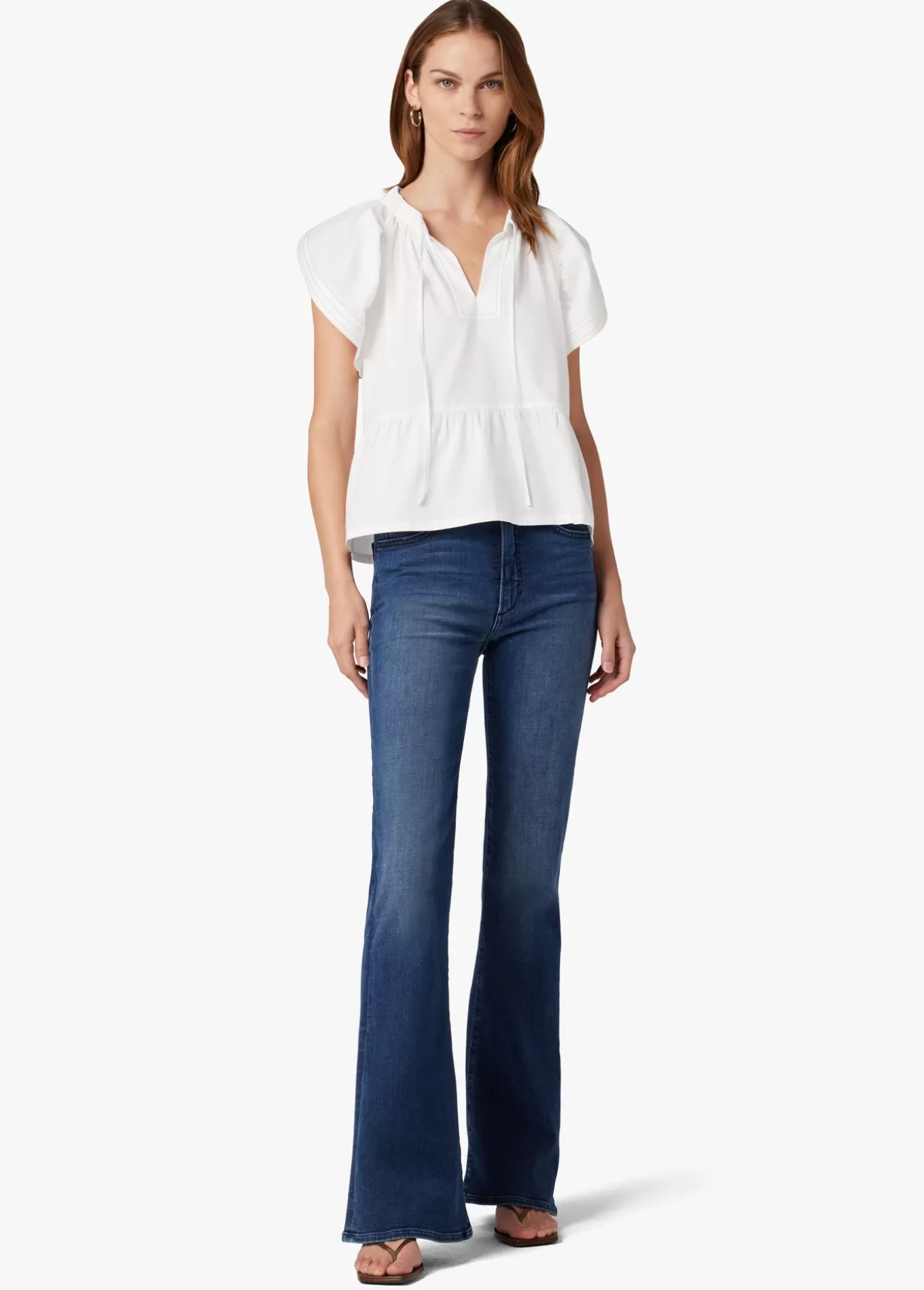 the_adelyn_flutter_sleeve_top_7253.webp THE ADELYN FLUTTER SLEEVE TOP>Joe’s Jeans Cheap