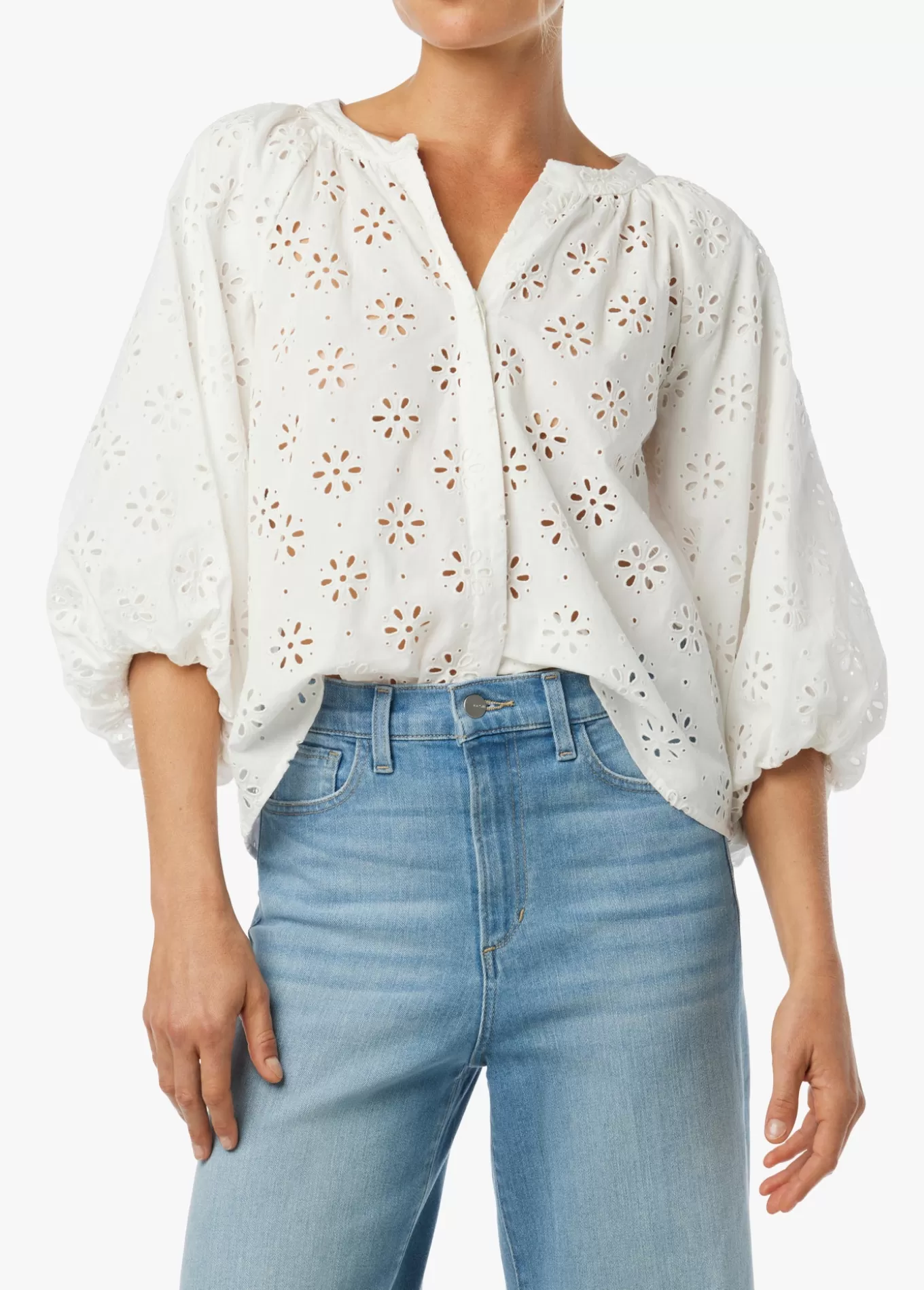 THE ANDIE BRODERIE BLOUSE>Joe’s Jeans Sale