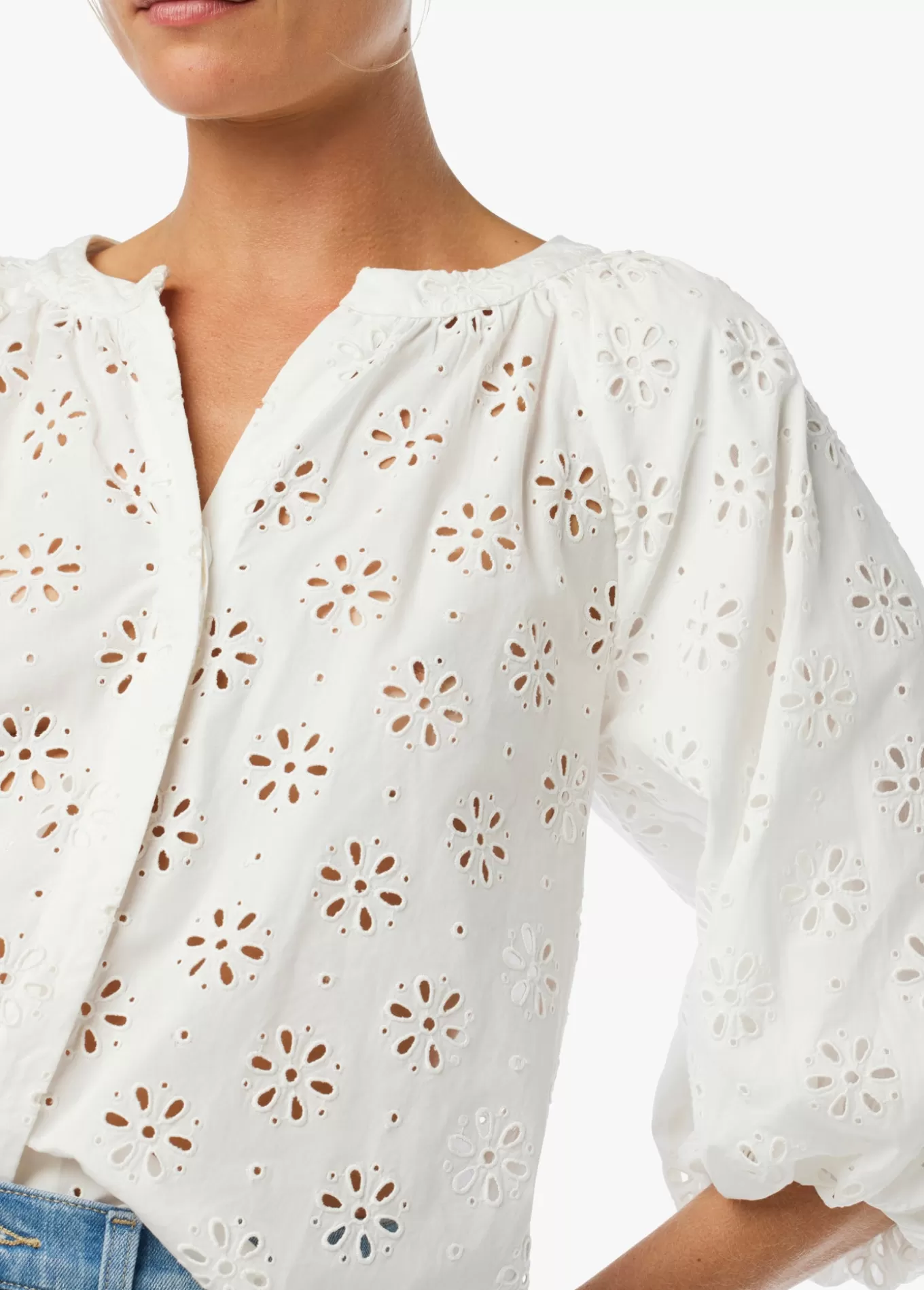 the_andie_broderie_blouse_3418.webp THE ANDIE BRODERIE BLOUSE>Joe’s Jeans Sale