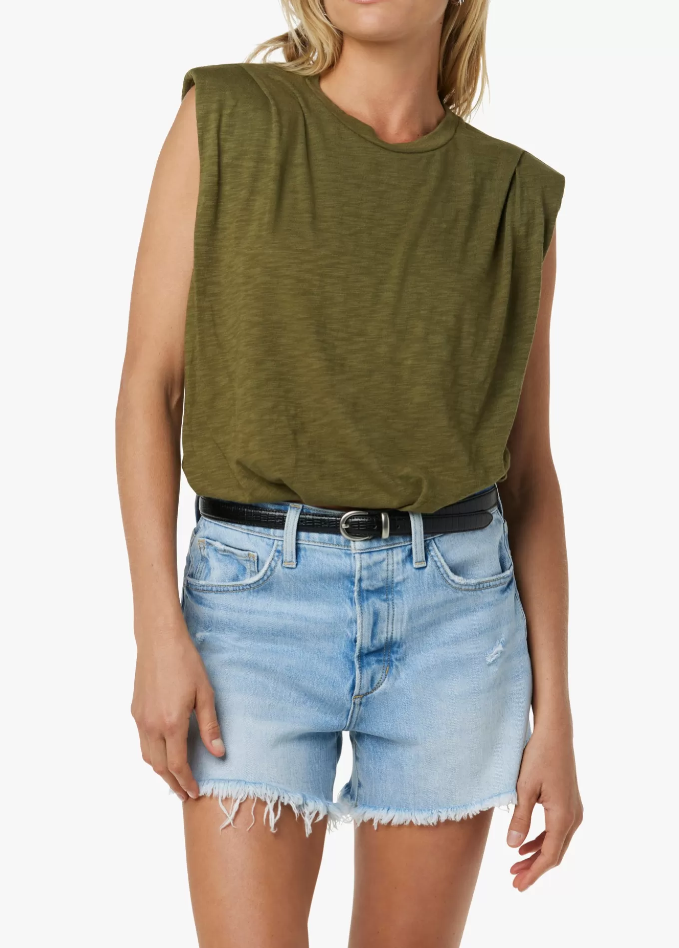 THE ARDEN SLEEVELESS TEE>Joe’s Jeans Shop