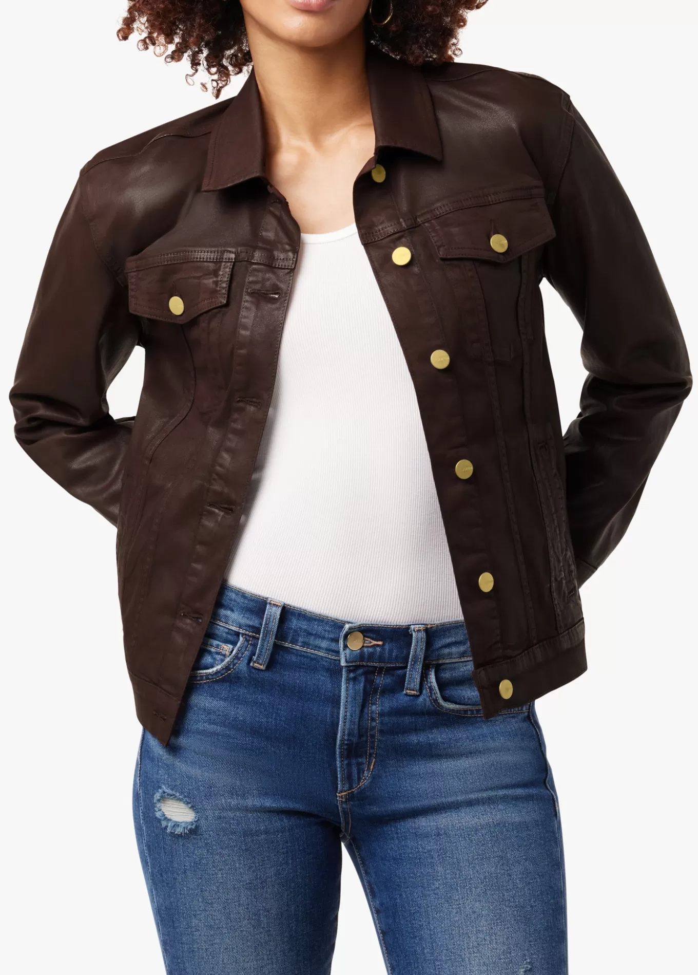 THE BOYFRIEND JACKET COATED>Joe’s Jeans Store