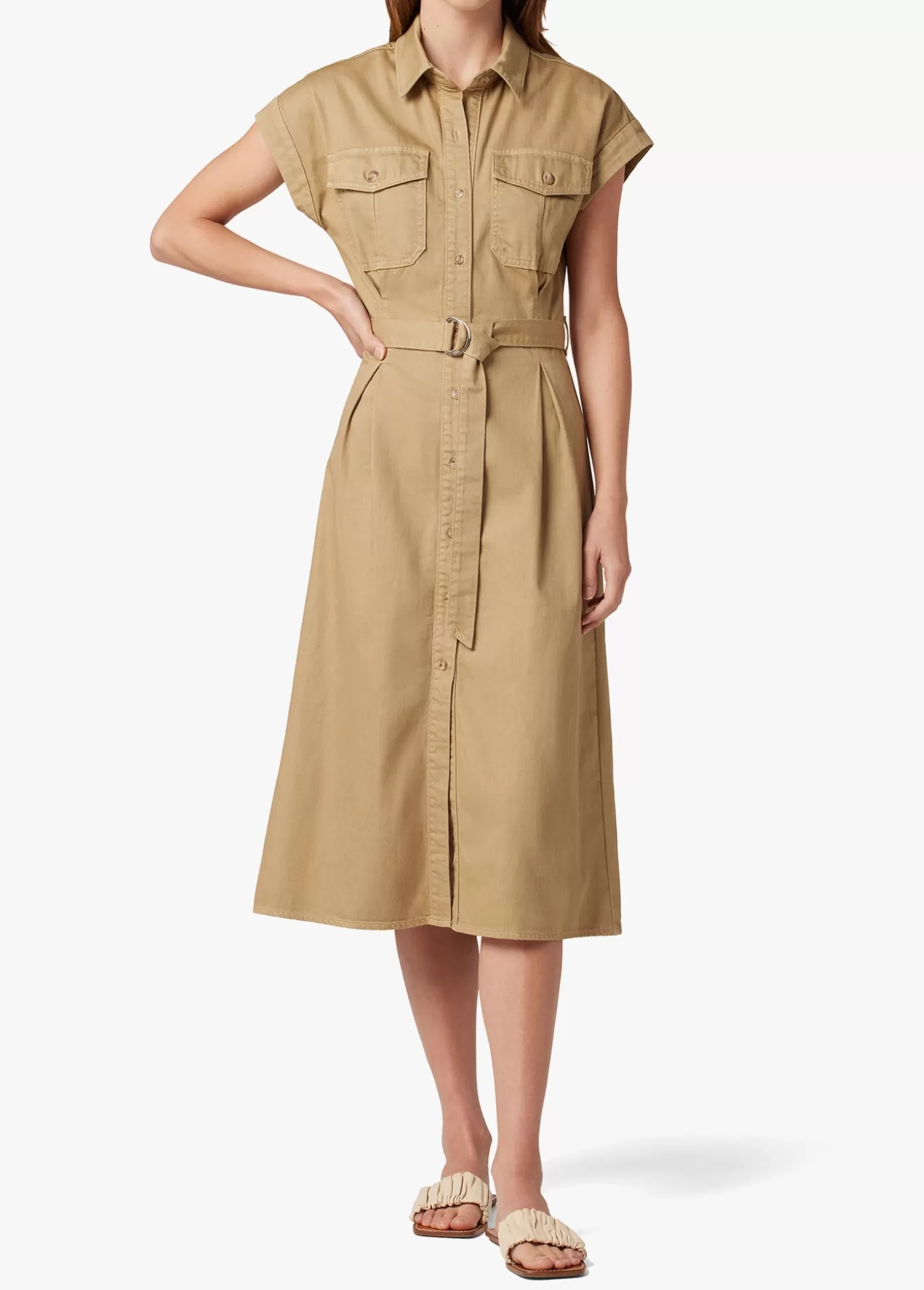 THE PLEATED SAFARI DRESS>Joe’s Jeans Hot