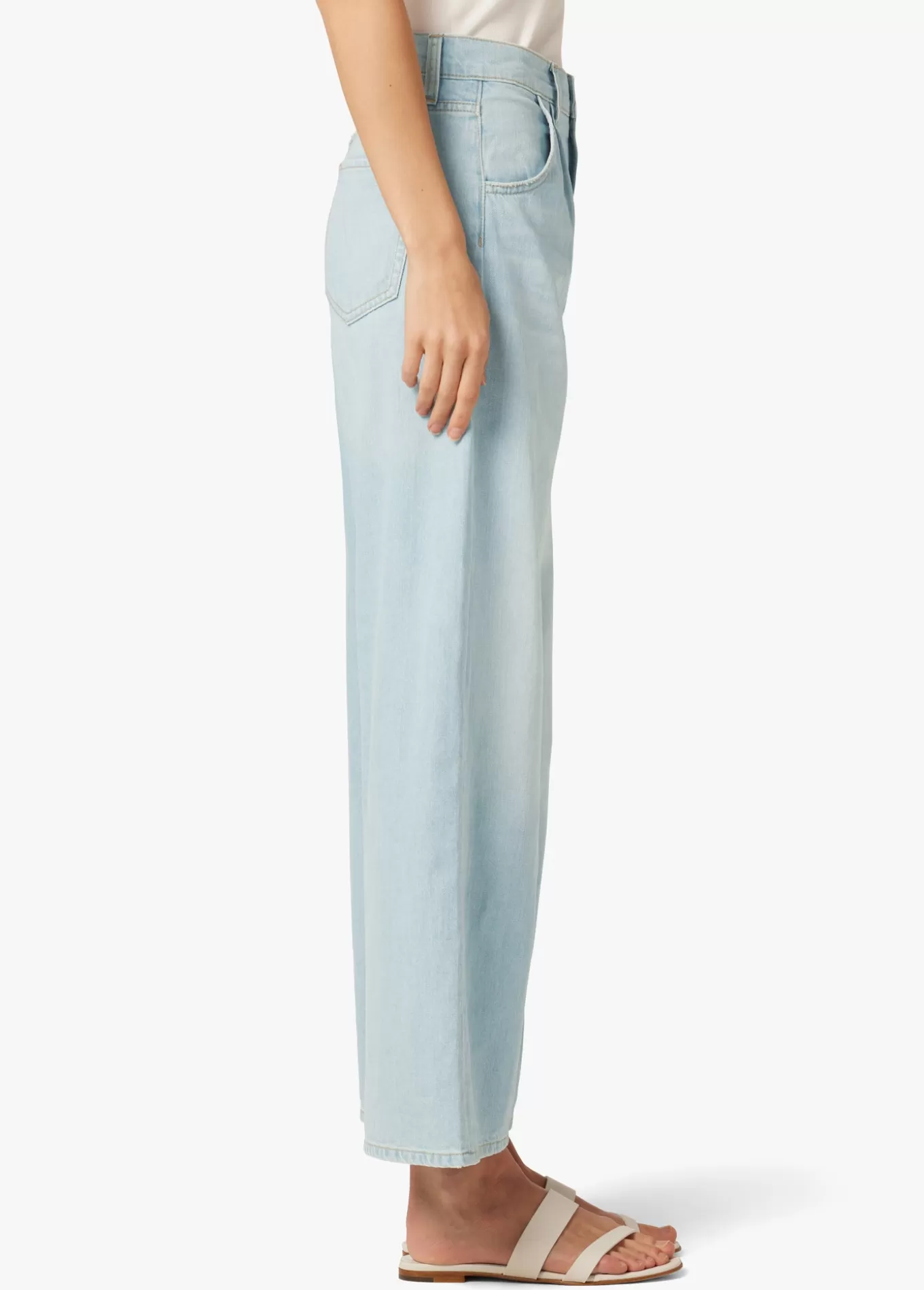 THE PLEATED WIDE LEG ANKLE>Joe’s Jeans Shop