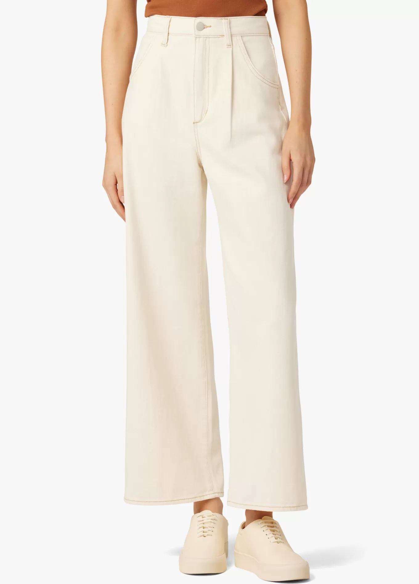 THE PLEATED WIDE LEG ANKLE>Joe’s Jeans Cheap