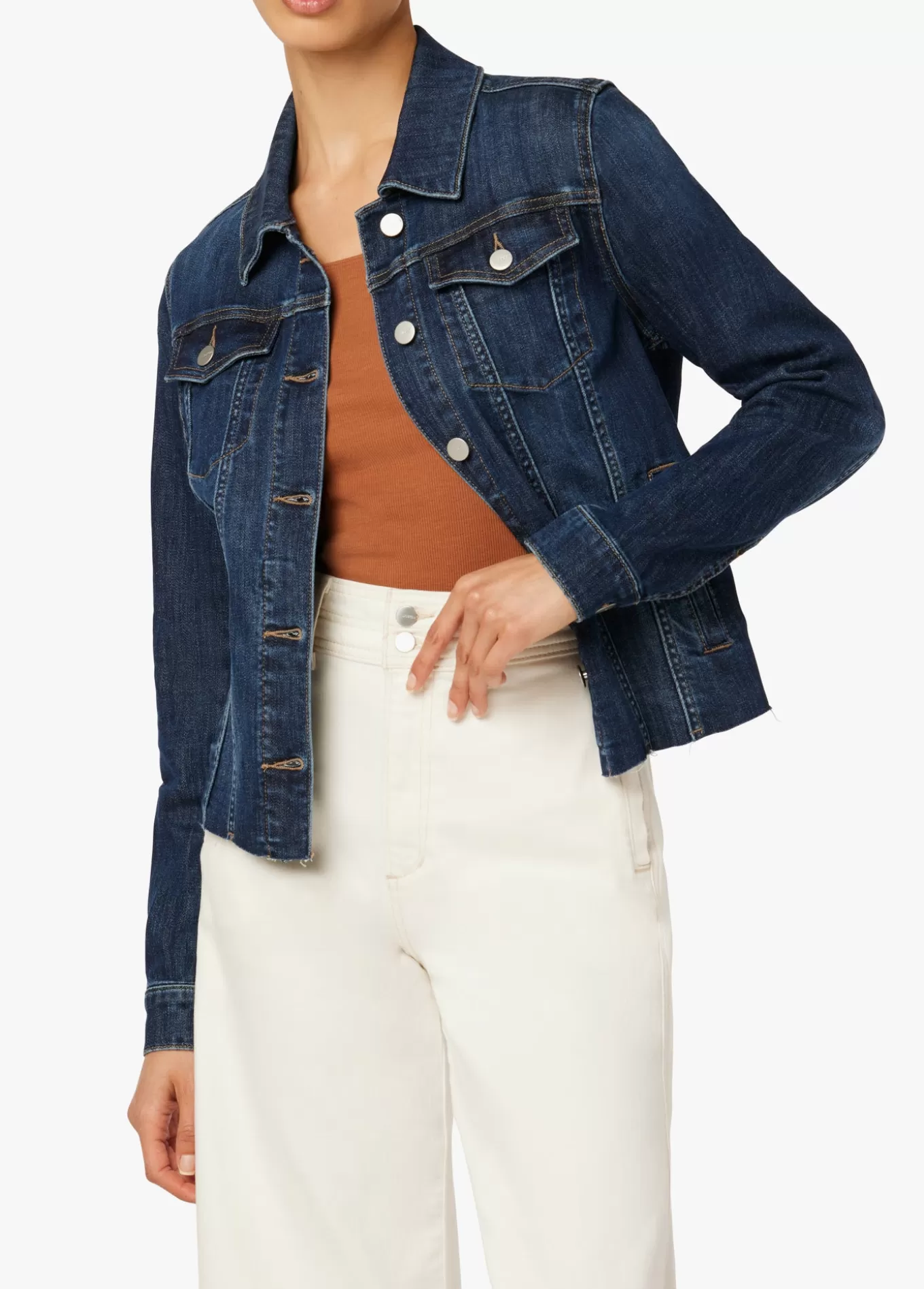 THE RELAXED JACKET WITH RAW HEM>Joe’s Jeans Cheap